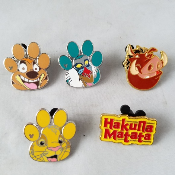 Accessories Disney Official Trading Pins Lion King Lot Of 5 Poshmark